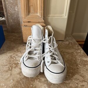 Platform Converse sneakers